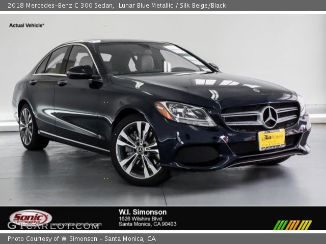 2018 Mercedes-Benz C 300 Sedan in Lunar Blue Metallic