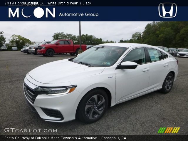 2019 Honda Insight EX in White Orchid Pearl