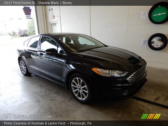 2017 Ford Fusion SE in Shadow Black