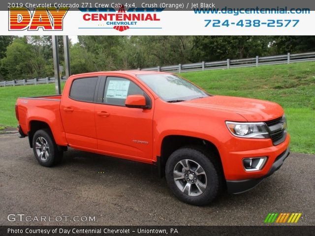 2019 Chevrolet Colorado Z71 Crew Cab 4x4 in Crush (Orange)
