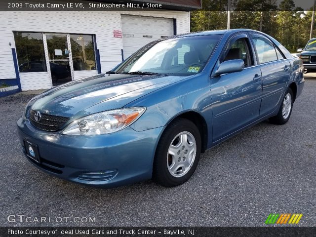 2003 Toyota Camry LE V6 in Stratosphere Mica