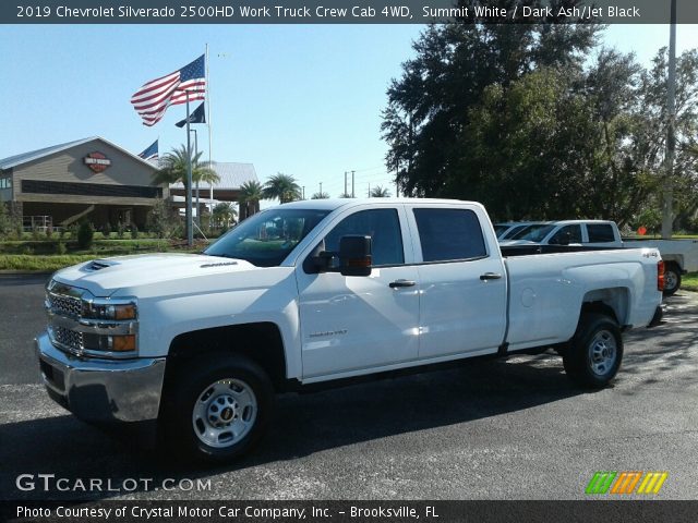 2019 Chevrolet Silverado 2500HD Work Truck Crew Cab 4WD in Summit White