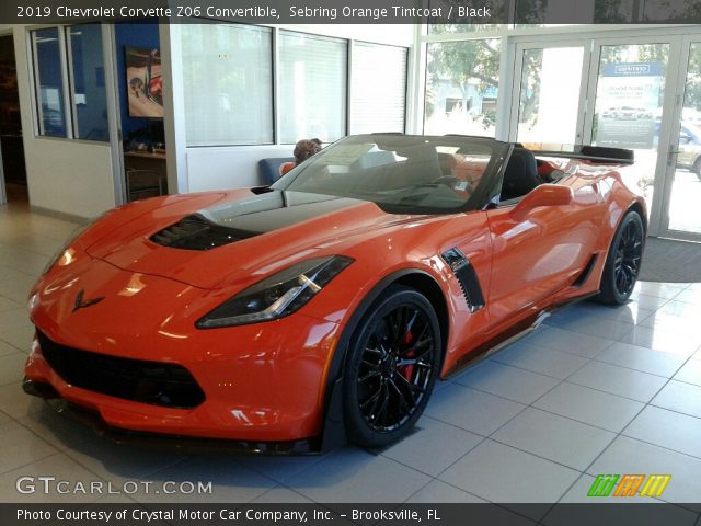 2019 Chevrolet Corvette Z06 Convertible in Sebring Orange Tintcoat