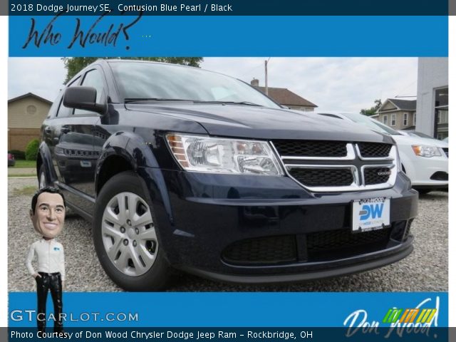 2018 Dodge Journey SE in Contusion Blue Pearl