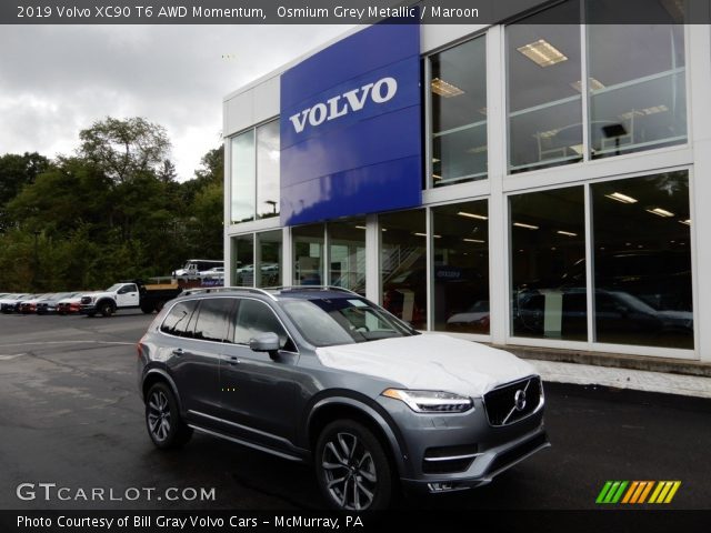 2019 Volvo XC90 T6 AWD Momentum in Osmium Grey Metallic