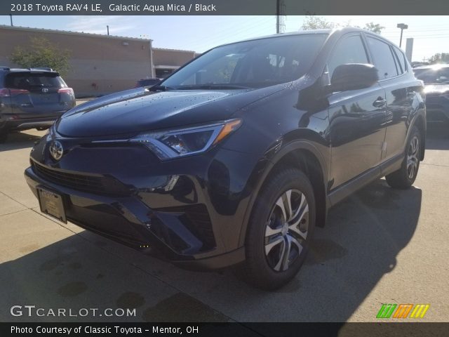 2018 Toyota RAV4 LE in Galactic Aqua Mica