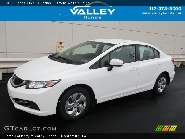 2014 Honda Civic LX Sedan in Taffeta White