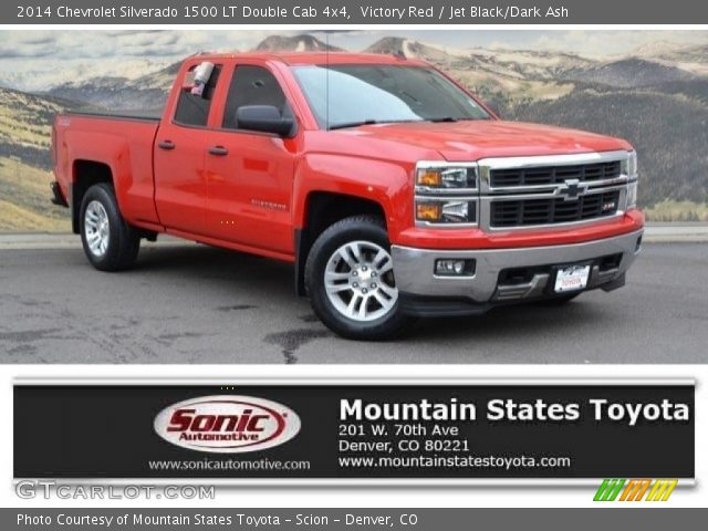 2014 Chevrolet Silverado 1500 LT Double Cab 4x4 in Victory Red