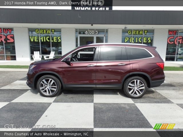 2017 Honda Pilot Touring AWD in Dark Cherry Pearl