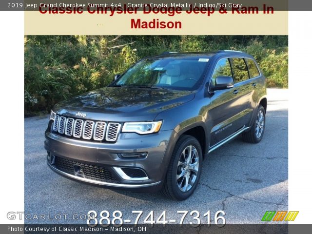 2019 Jeep Grand Cherokee Summit 4x4 in Granite Crystal Metallic