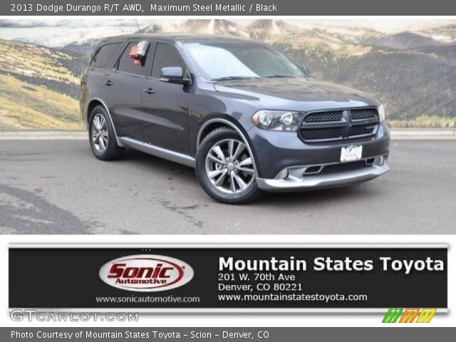 2013 Dodge Durango R/T AWD in Maximum Steel Metallic
