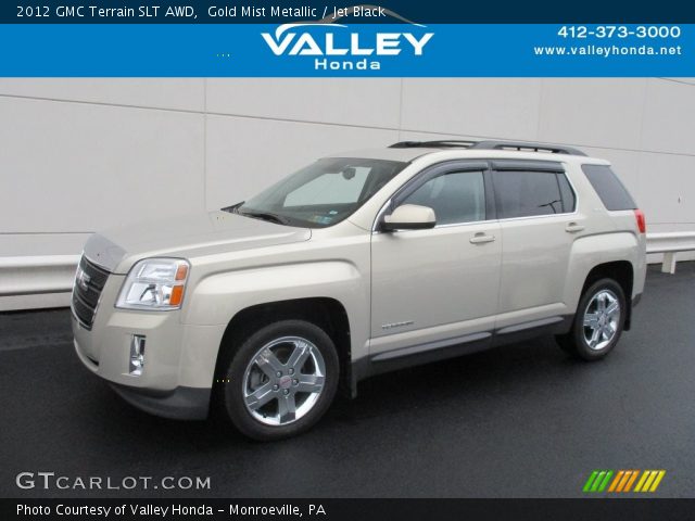 2012 GMC Terrain SLT AWD in Gold Mist Metallic