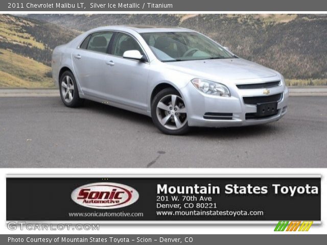 2011 Chevrolet Malibu LT in Silver Ice Metallic