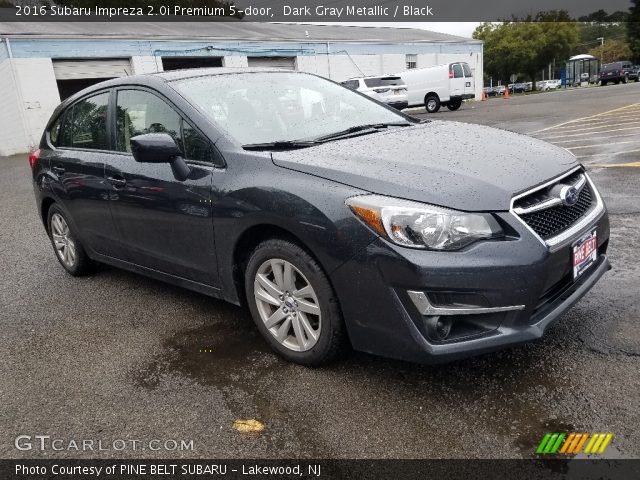 2016 Subaru Impreza 2.0i Premium 5-door in Dark Gray Metallic