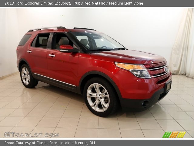2013 Ford Explorer Limited EcoBoost in Ruby Red Metallic