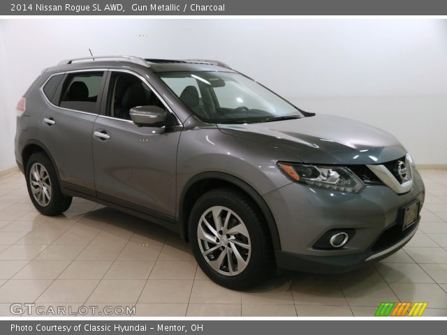 2014 Nissan Rogue SL AWD in Gun Metallic