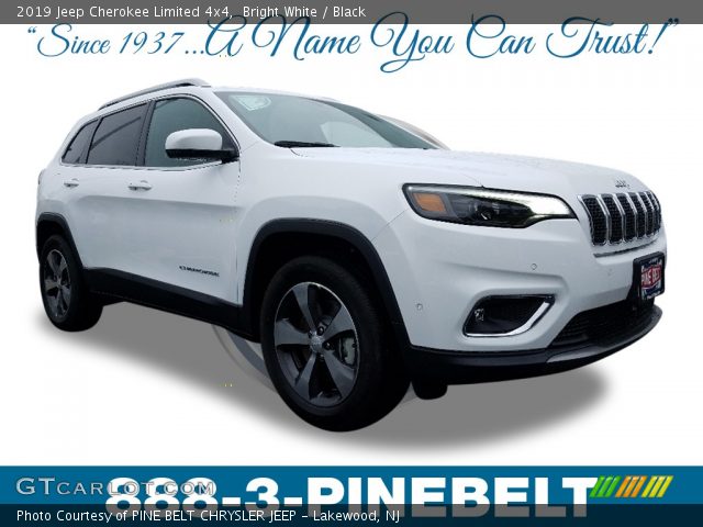 2019 Jeep Cherokee Limited 4x4 in Bright White