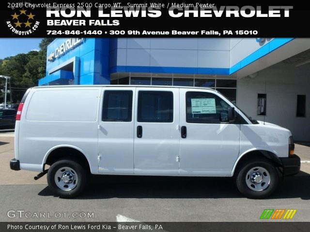 2018 Chevrolet Express 2500 Cargo WT in Summit White