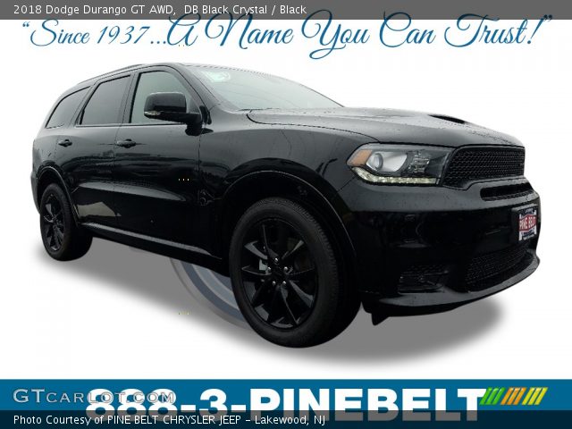 2018 Dodge Durango GT AWD in DB Black Crystal