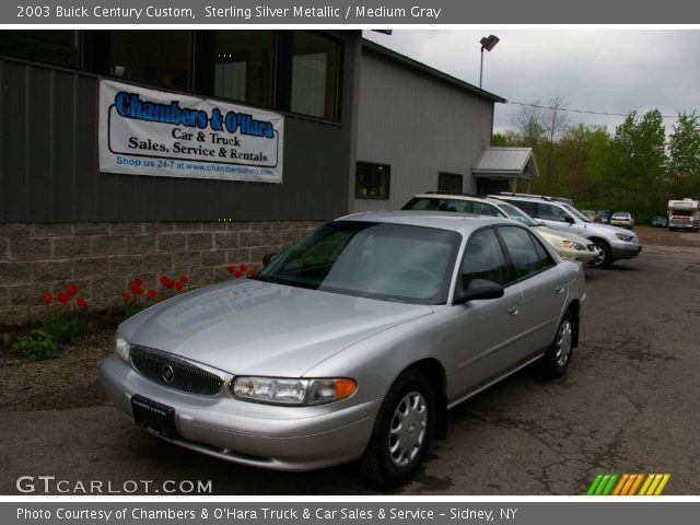 2003 Buick Century Custom in Sterling Silver Metallic