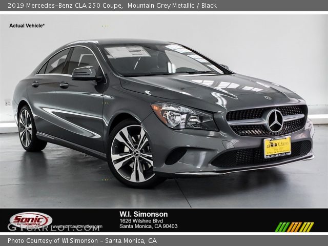 2019 Mercedes-Benz CLA 250 Coupe in Mountain Grey Metallic