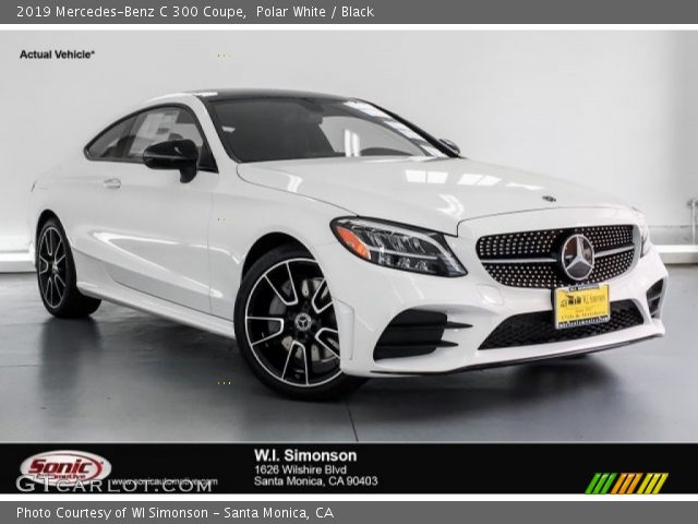 2019 Mercedes-Benz C 300 Coupe in Polar White