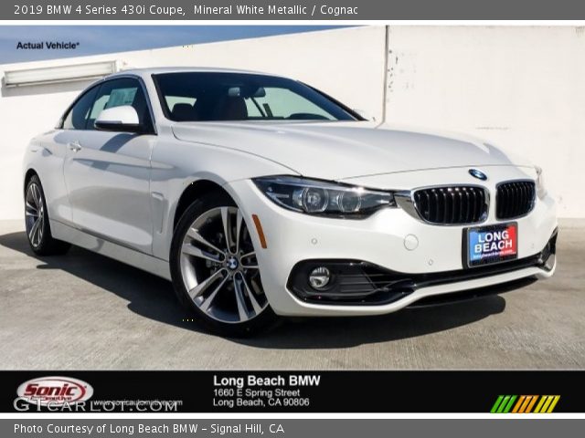 2019 BMW 4 Series 430i Coupe in Mineral White Metallic