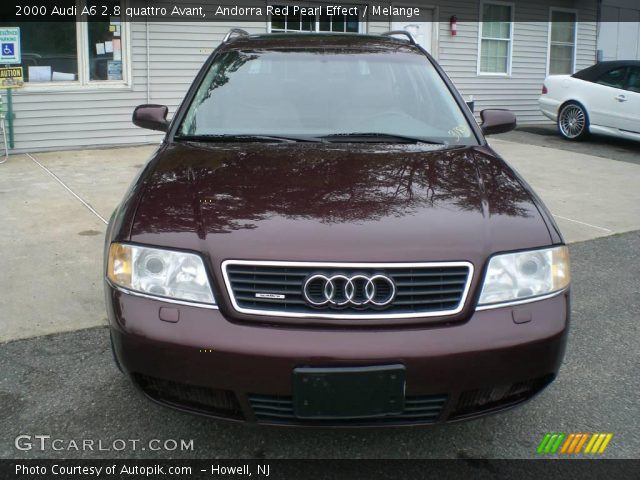 2000 Audi A6 2.8 quattro Avant in Andorra Red Pearl Effect