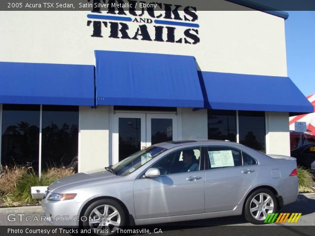 2005 Acura TSX Sedan in Satin Silver Metallic
