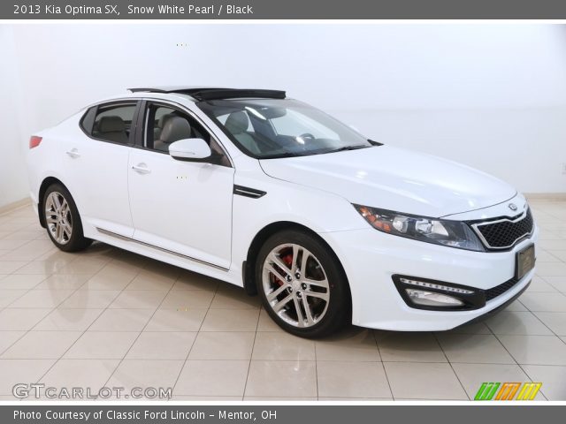 2013 Kia Optima SX in Snow White Pearl