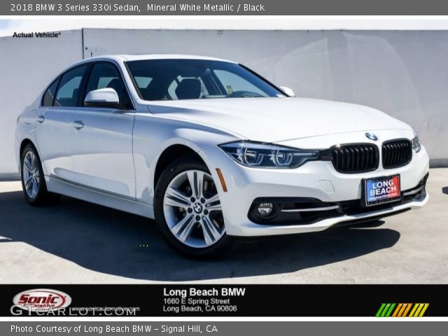 2018 BMW 3 Series 330i Sedan in Mineral White Metallic
