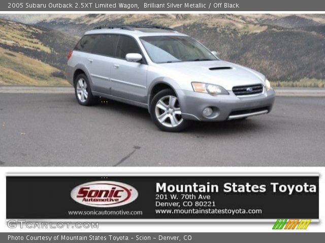 2005 Subaru Outback 2.5XT Limited Wagon in Brilliant Silver Metallic