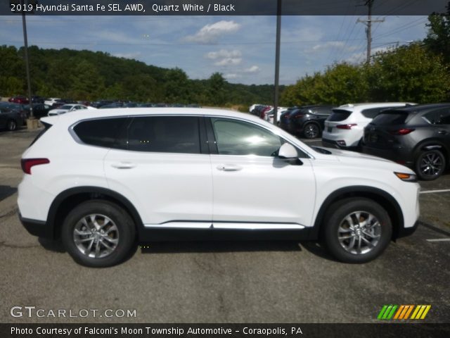 2019 Hyundai Santa Fe SEL AWD in Quartz White