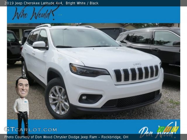 2019 Jeep Cherokee Latitude 4x4 in Bright White