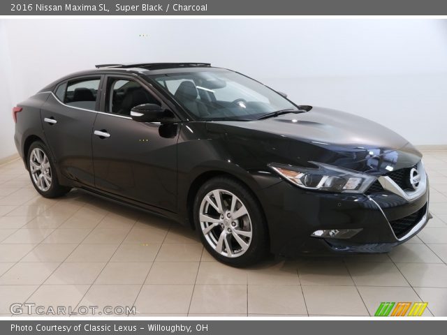 2016 Nissan Maxima SL in Super Black