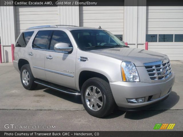 2007 Cadillac Escalade AWD in Gold Mist