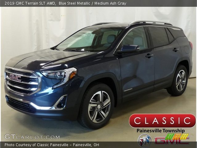 2019 GMC Terrain SLT AWD in Blue Steel Metallic