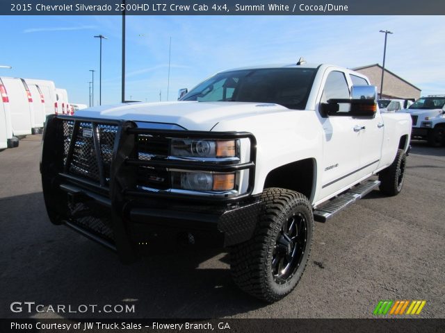 2015 Chevrolet Silverado 2500HD LTZ Crew Cab 4x4 in Summit White