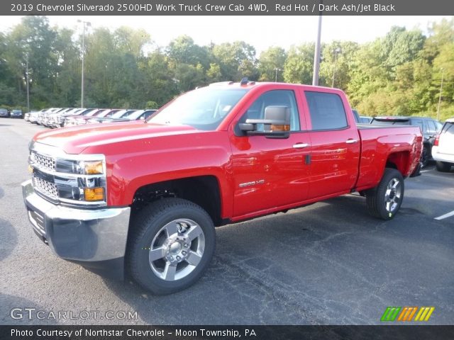 2019 Chevrolet Silverado 2500HD Work Truck Crew Cab 4WD in Red Hot