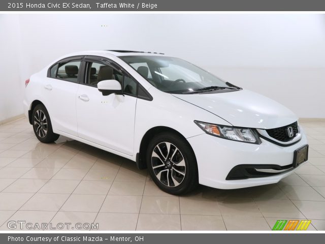 2015 Honda Civic EX Sedan in Taffeta White