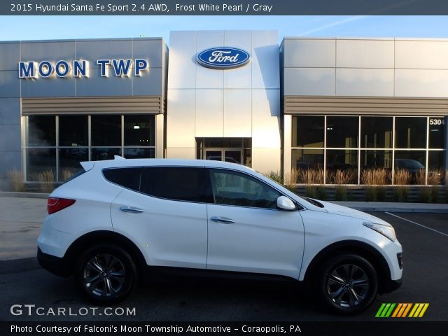 2015 Hyundai Santa Fe Sport 2.4 AWD in Frost White Pearl
