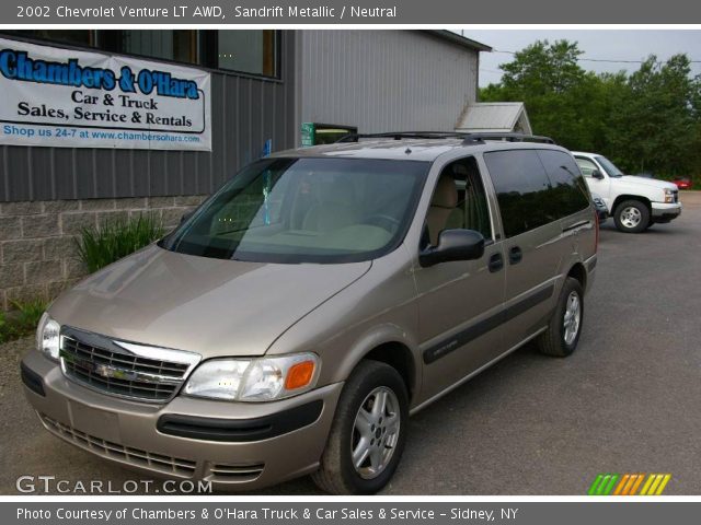 2002 Chevrolet Venture LT AWD in Sandrift Metallic