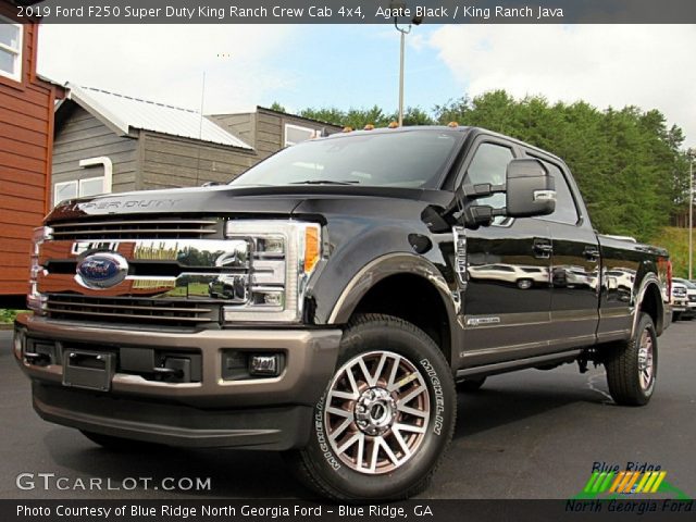 2019 Ford F250 Super Duty King Ranch Crew Cab 4x4 in Agate Black