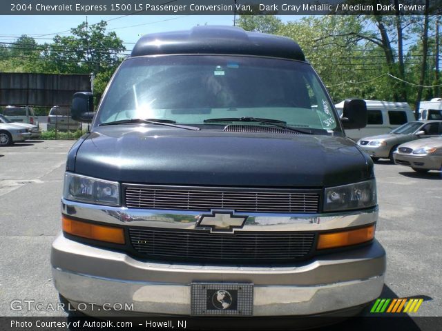 2004 Chevrolet Express 1500 LS Passenger Conversion Van in Dark Gray Metallic