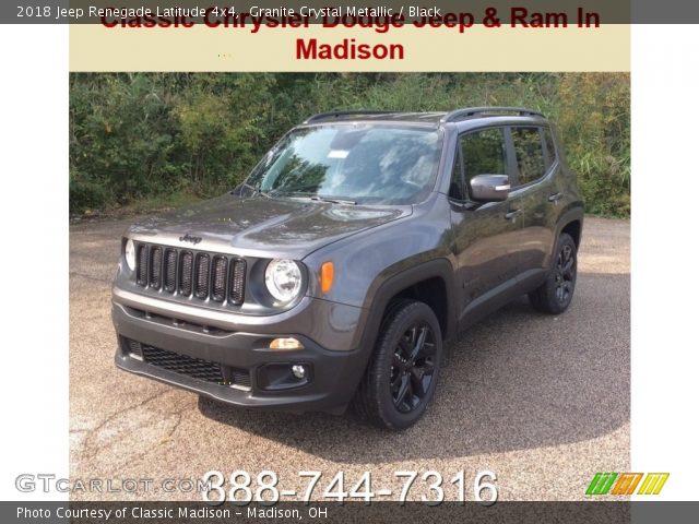 2018 Jeep Renegade Latitude 4x4 in Granite Crystal Metallic