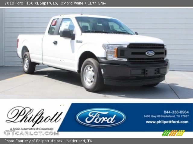 2018 Ford F150 XL SuperCab in Oxford White