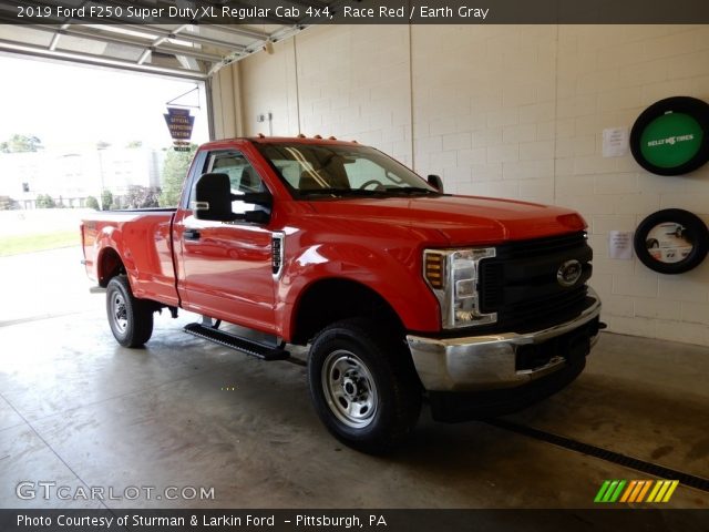 2019 Ford F250 Super Duty XL Regular Cab 4x4 in Race Red