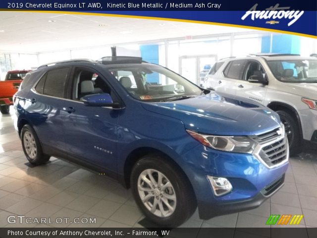 2019 Chevrolet Equinox LT AWD in Kinetic Blue Metallic