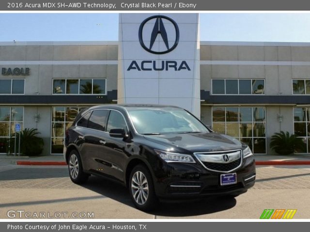 2016 Acura MDX SH-AWD Technology in Crystal Black Pearl