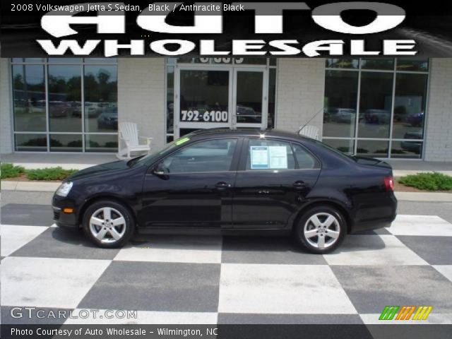 2008 Volkswagen Jetta S Sedan in Black